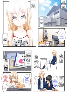 英语漫画 tsunbeji 技 benkyou oshiero yo!.., big breasts , big penis 